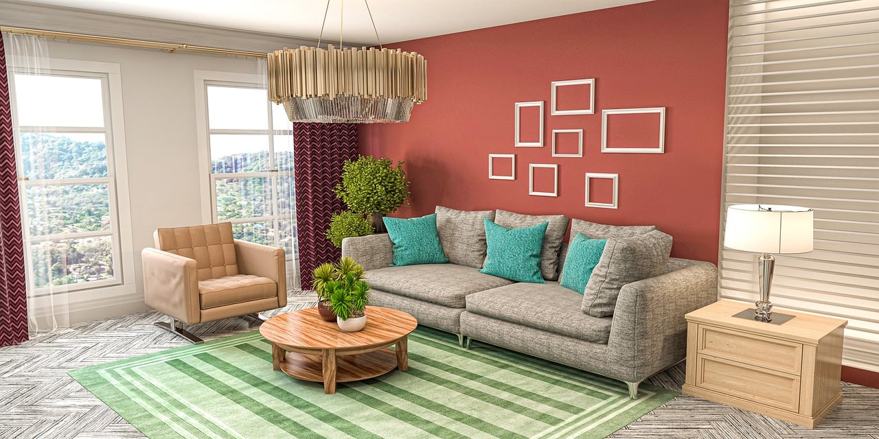 Meridian Heights, Mumbai — Furnished living room