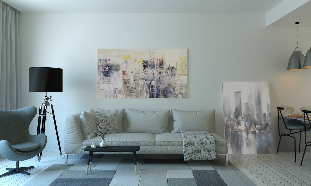Orchid Bay County, Kolkata — Open-plan living and dining area